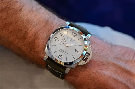 panerai 44mm forum|Panerai luminor marina reviews.